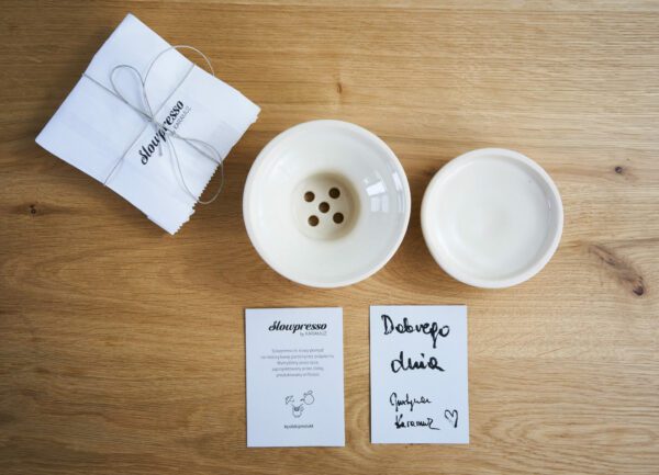 Slowpresso Ceramiczny zestaw do parzenia kawy 8