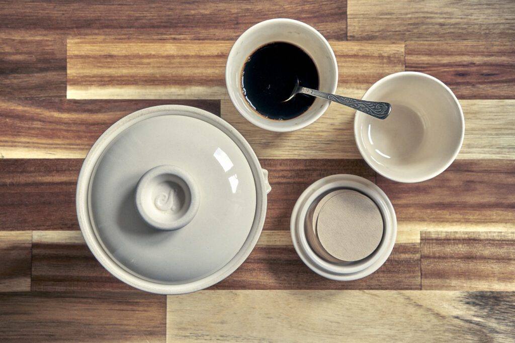 Slowpresso Ceramiczny zestaw do parzenia kawy 1